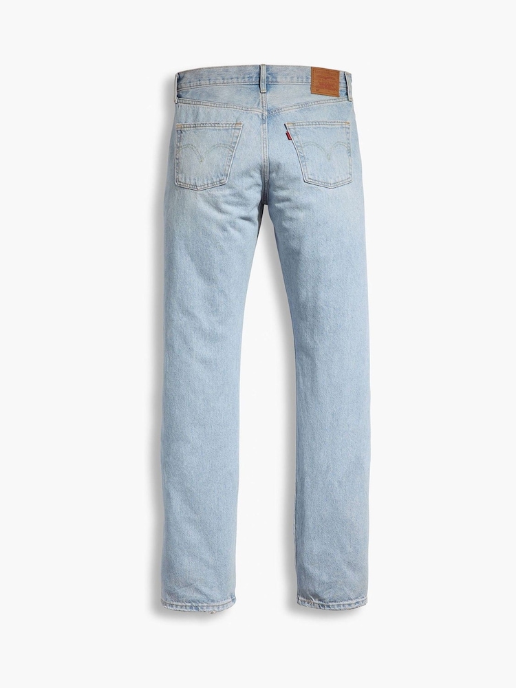Levi's® Light Blue 501® 90's 100% Cotton Jeans - Image 8 of 8