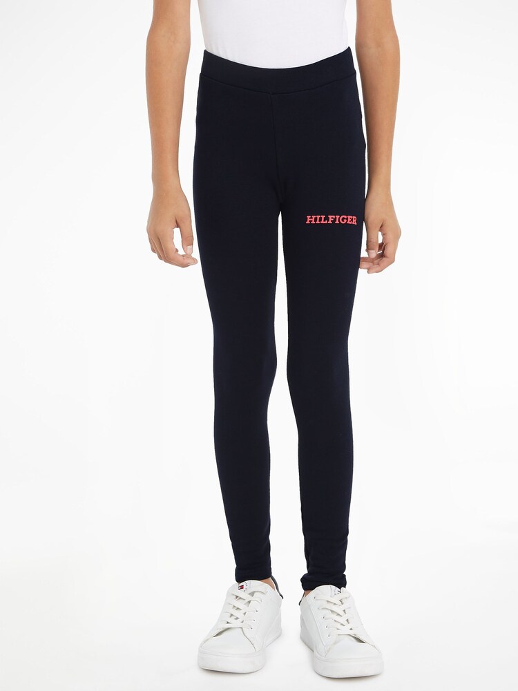 Tommy Hilfiger Blue Monotype Leggings - Image 1 of 6
