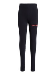 Tommy Hilfiger Blue Monotype Leggings - Image 4 of 6