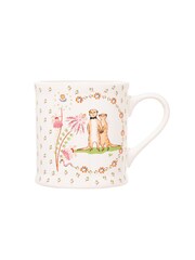 Cath Kidston Cream Wedding Meerkat Mollie Mug Set Of 4 - Image 3 of 4