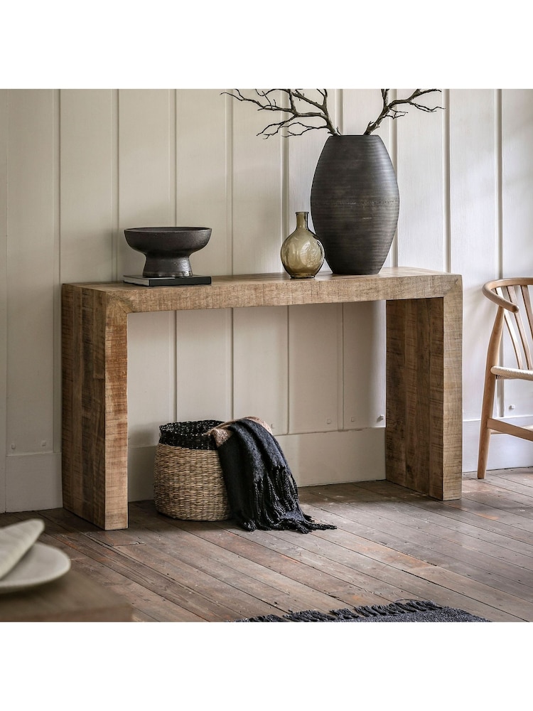 Gallery Home Natural Millom Console Table - Image 1 of 5 Gallery Home Natural Millom Console Table - Image 1 of 5