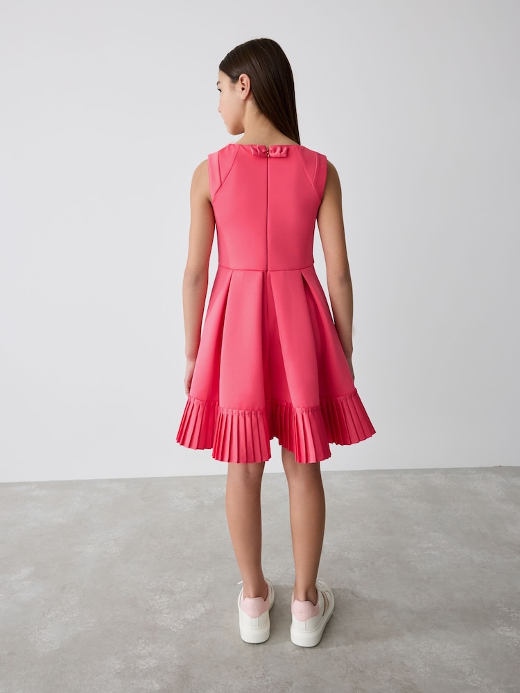 strapless open back dress Women's Coral Asymmetric Draped Taffeta Cotton Top S/M/L White MEAN BLVD main image 1