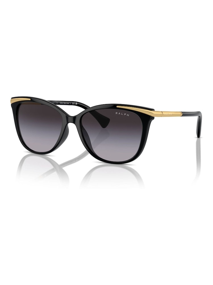 Ralph By Ralph Lauren Ra5309U Square Black Sunglasses - Image 1 of 5