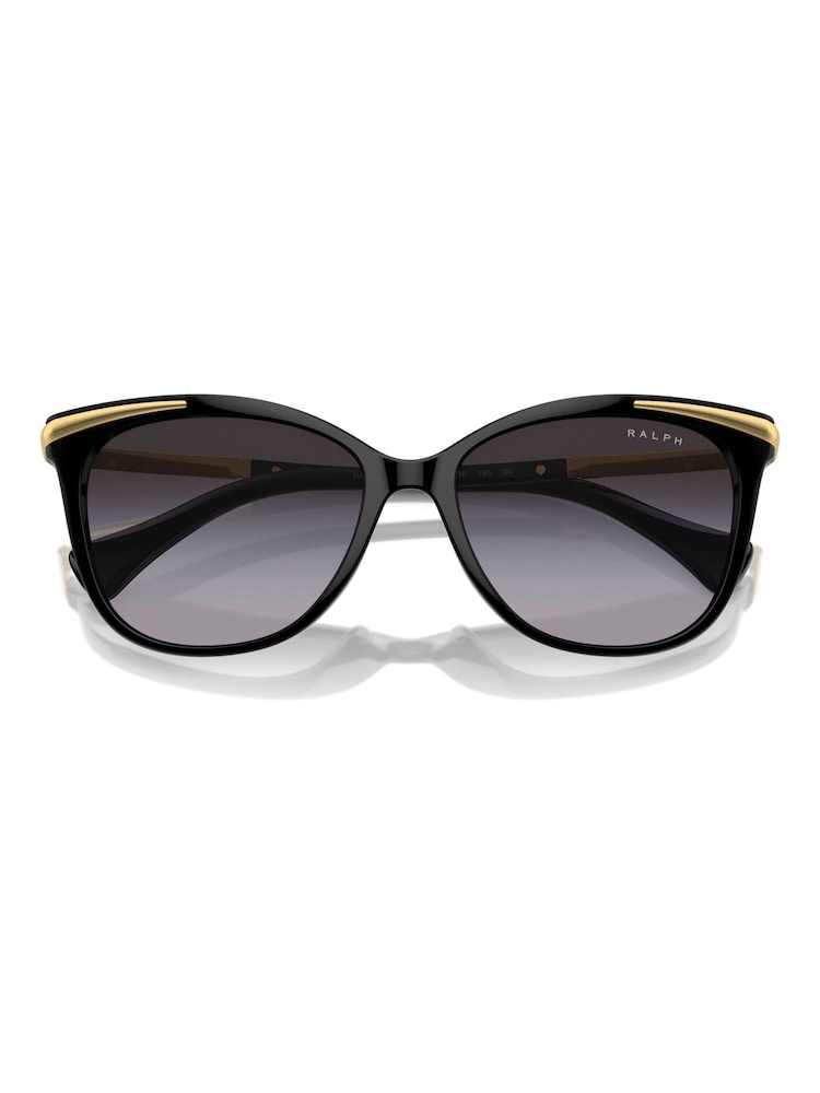 Ralph By Ralph Lauren Ra5309U Square Black Sunglasses - Image 5 of 5