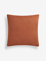 Orange Velvet Spot Cushion - Image 5 of 6