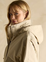 Joules Hove Stone Waterproof Windbreaker With Packable Hood - Image 4 of 10