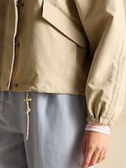 Joules Hove Stone Waterproof Windbreaker With Packable Hood - Image 8 of 10