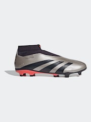 adidas Metallic Predator League Laceless Firm Ground Boots - Image 1 of 10