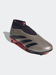adidas Metallic Predator League Laceless Firm Ground Boots - Image 3 of 10