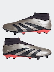 adidas Metallic Predator League Laceless Firm Ground Boots - Image 5 of 10