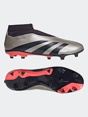 adidas Metallic Predator League Laceless Firm Ground Boots - Image 6 of 10