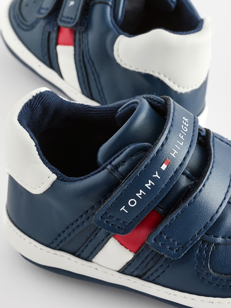 Tommy Hilfiger Zastava Nizki čevlji z velcro izrezom - Slika 5 iz 5