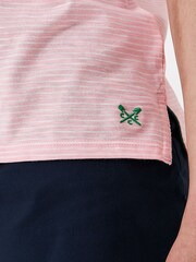Crew Clothing 100% Cotton Perfect V-Neck Slub T-Shirt - Image 3 of 5
