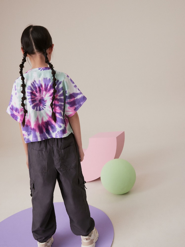 Violet - T-shirt Tie-dye Rolling Stones 100% coton (3-16ans) - Image 3 of 6
