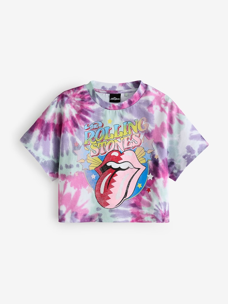 Violet - T-shirt Tie-dye Rolling Stones 100% coton (3-16ans) - Image 4 of 6