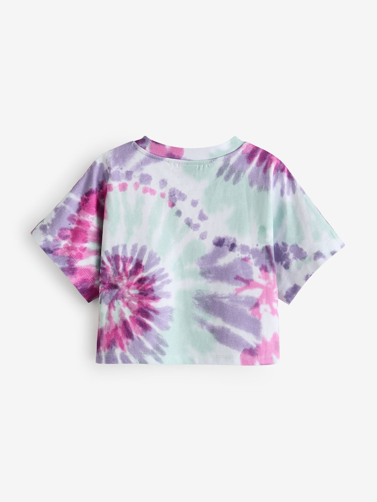 Violet - T-shirt Tie-dye Rolling Stones 100% coton (3-16ans) - Image 5 of 6