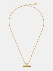 Hush Gold Tone Harlow T-Bar Necklace - Image 1 of 3
