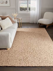 Natural Pamela Leopard Rug - Image 1 of 6