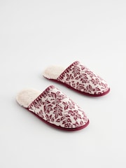 Laura Ashley Hargate Leaves Mule Slippers - Image 5 of 9