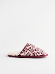 Laura Ashley Hargate Leaves Mule Slippers - Image 6 of 9