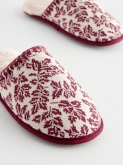 Laura Ashley Hargate Leaves Mule Slippers - Image 7 of 9