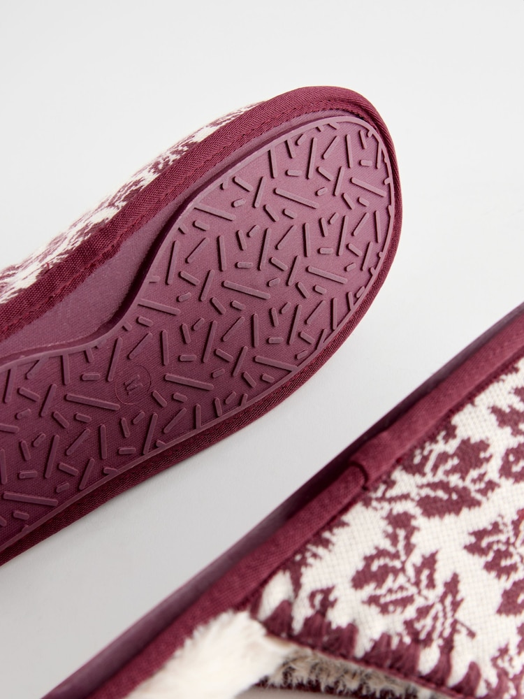 Laura Ashley Hargate Leaves Mule Slippers - Image 9 of 9