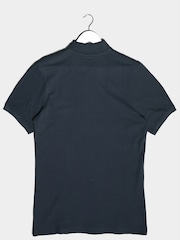 BadRhino Big & Tall Blue 100% Cotton Essential Polo Shirt - Image 3 of 3