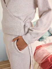 Laura Ashley Oatmeal Straight Leg Knit Trousers - Image 6 of 6