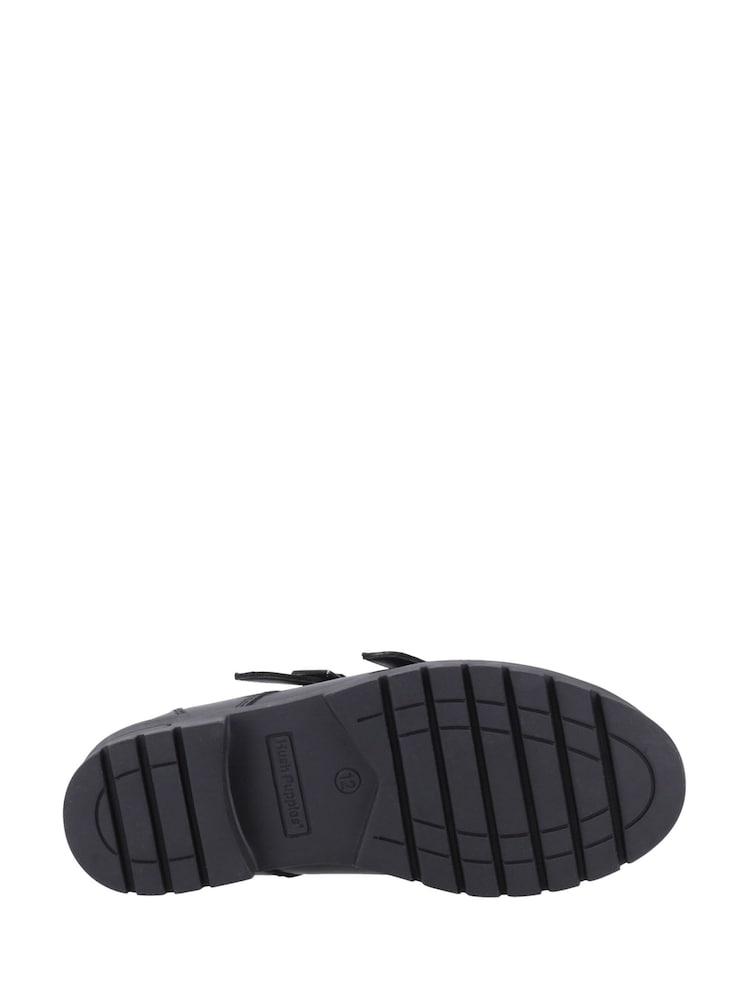 Hush Puppies Junior Ella Black Patent Shoes - Image 4 of 4