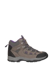 Mountain Warehouse Grey Chrome Adventurer Waterproof Boots - Image 1 of 5