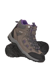 Mountain Warehouse Grey Chrome Adventurer Waterproof Boots - Image 3 of 5