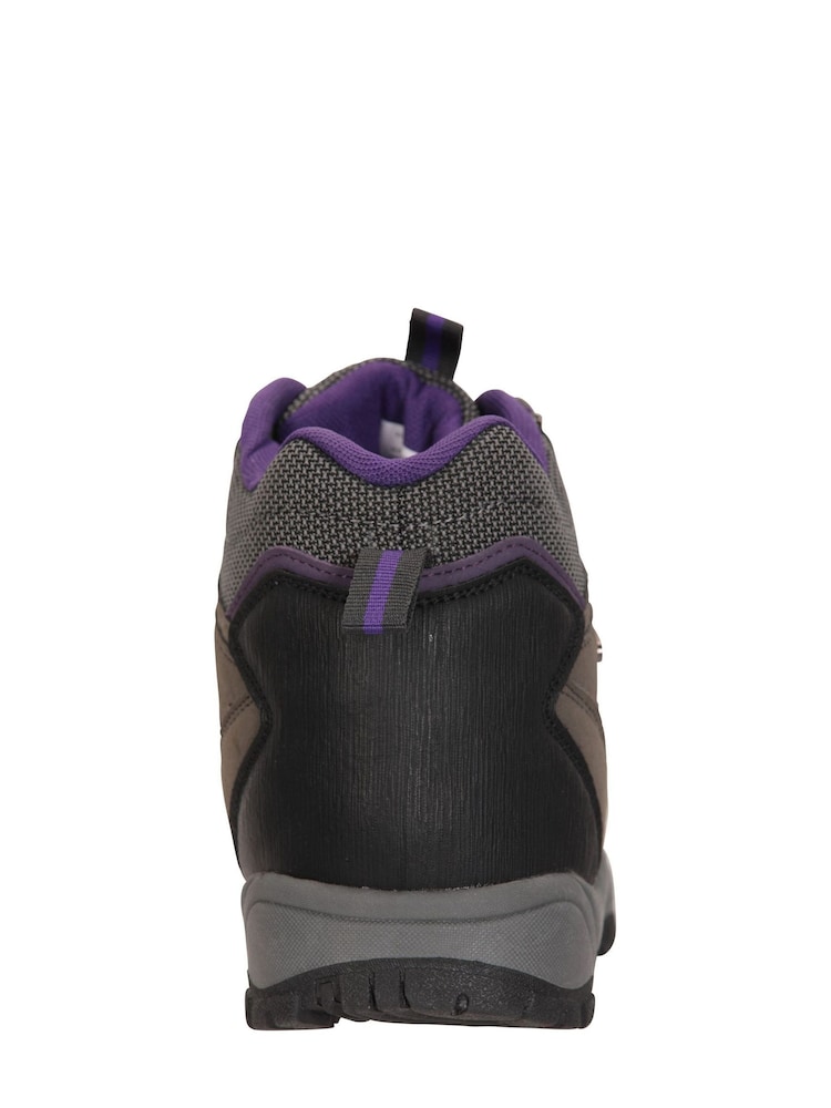 Mountain Warehouse Grey Chrome Adventurer Waterproof Boots - Image 5 of 5