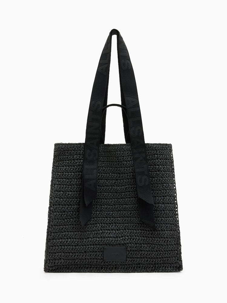 AllSaints Black Lullah N/S Tote Bag - Image 2 of 7