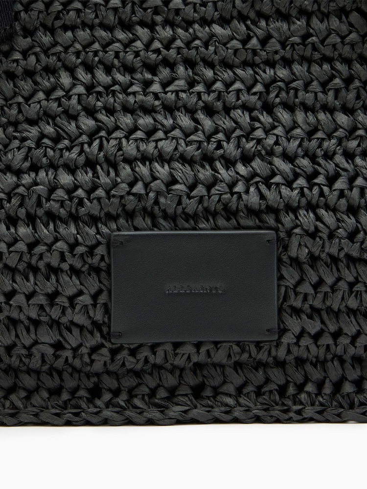 AllSaints Black Lullah N/S Tote Bag - Image 7 of 7 AllSaints Black Lullah N/S Tote Bag - Image 7 of 7