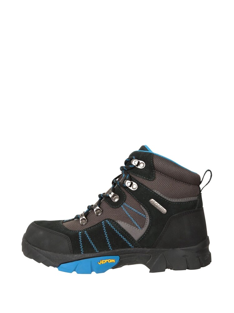 Mountain Warehouse Blue Youth Edinburgh Vibram Waterproof Walking Boots - Image 2 of 5