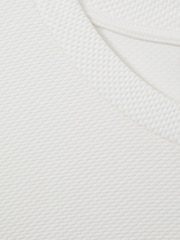 Reiss Off White Wick Textured Crew-Neck T-Shirt - Image 5 of 5