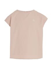 Calvin Klein Pink Seersucker Woven Top - Image 4 of 6