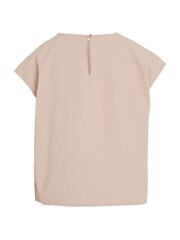 Calvin Klein Pink Seersucker Woven Top - Image 5 of 6