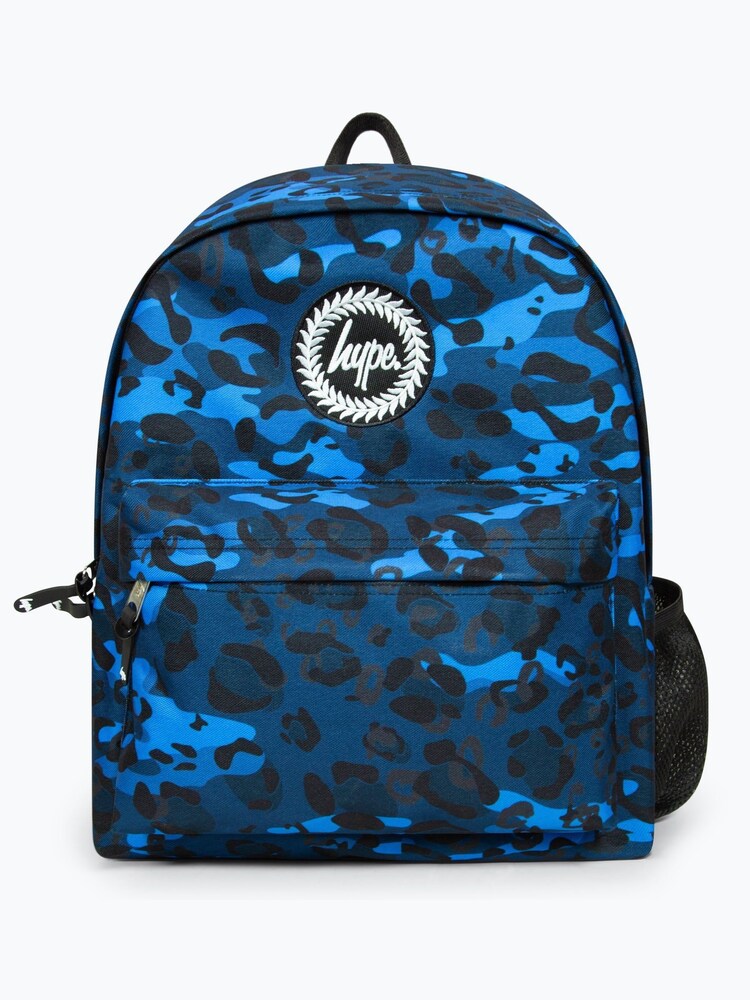 Hype. Blue Leopard Camo Backpack - Image 1 of 12
