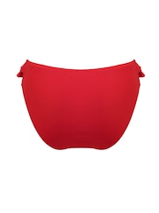Pour Moi Red Andalucia Frill Bikini Briefs - Image 4 of 4