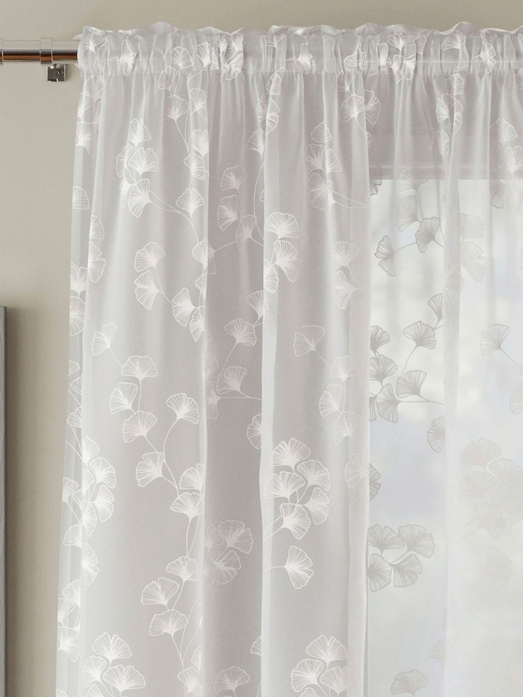 Enhanced Living Willow Pair Of Voile Panels - Imagem 2 de 3