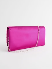 Pink Sparkle Brooch Clutch Bag - Image 5 of 8