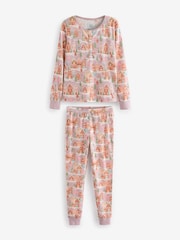 Bath & Body Works Gingerbread Christmas Waffle Pyjama Set - Image 6 of 10