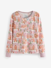 Bath & Body Works Gingerbread Christmas Waffle Pyjama Set - Image 7 of 10
