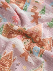 Bath & Body Works Gingerbread Christmas Waffle Pyjama Set - Image 9 of 10