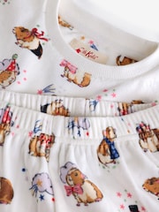 أبيض بيج فاتح - بيجامة فليس دافئة من Cath Kidston - صورة 3 من 4