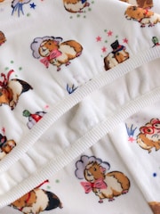 أبيض بيج فاتح - بيجامة فليس دافئة من Cath Kidston - صورة 4 من 4