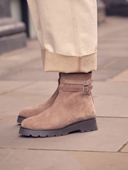 Nevtralno - Forever Comfort® Chelsea zaponka usnjeni gležnjarji - Slika 3 iz 4