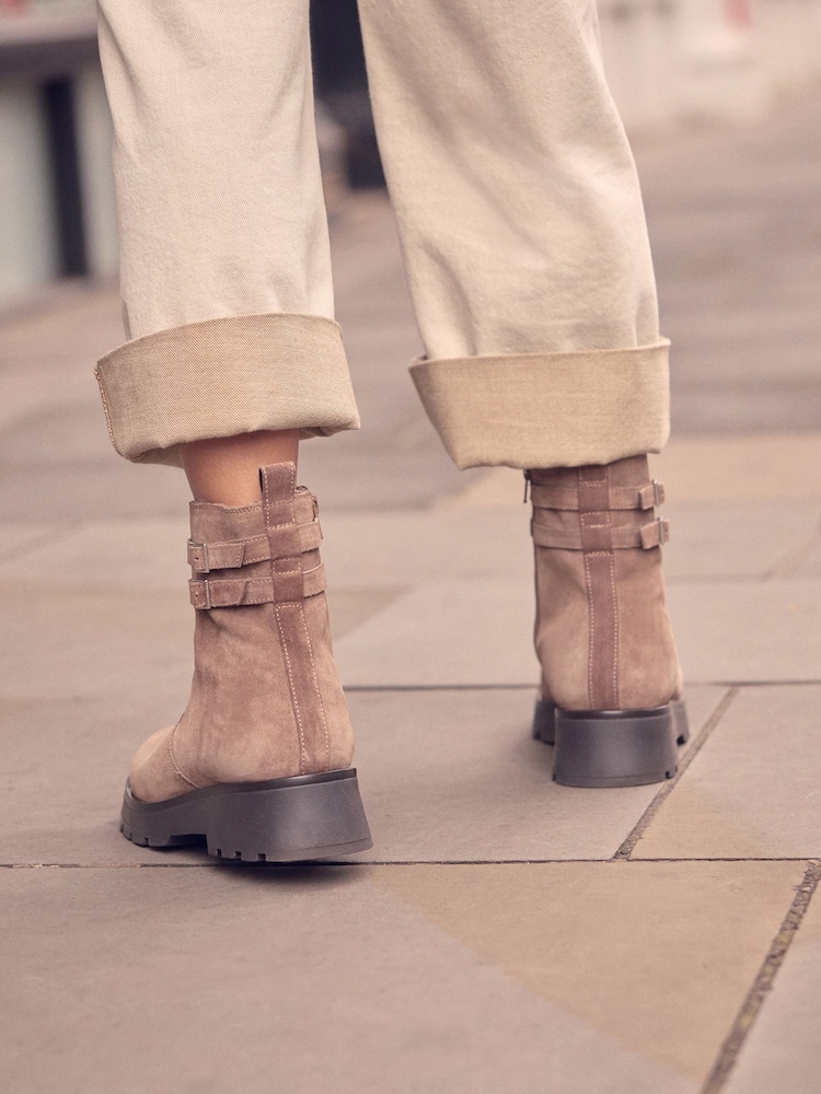 Nevtralno - Forever Comfort® Chelsea zaponka usnjeni gležnjarji - Slika 4 iz 4