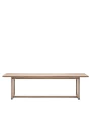 Gallery Home Brown Neston Dining Bench - Image 4 of 5